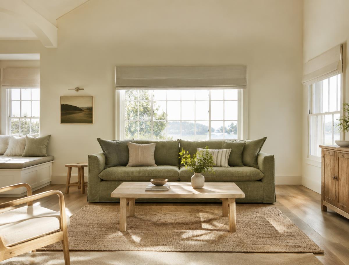 Sample cottage interior